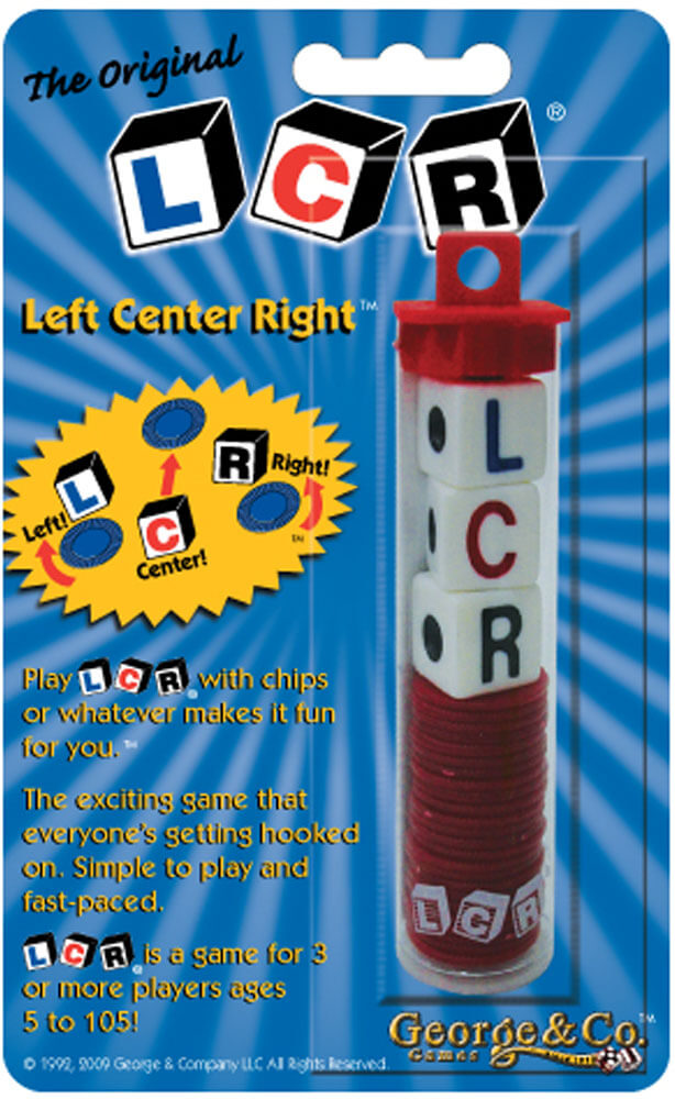 LCR Left Center Right Games